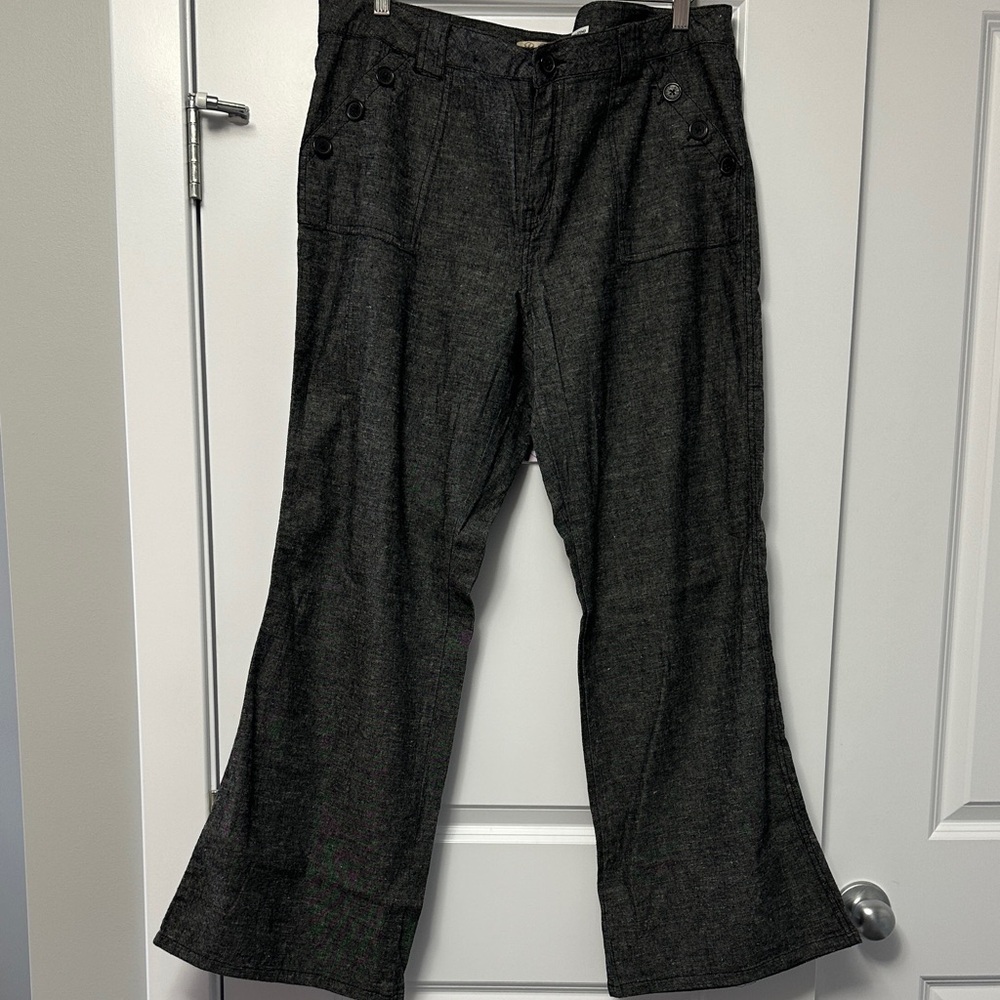 BeBop Dark Gray Flare Pant